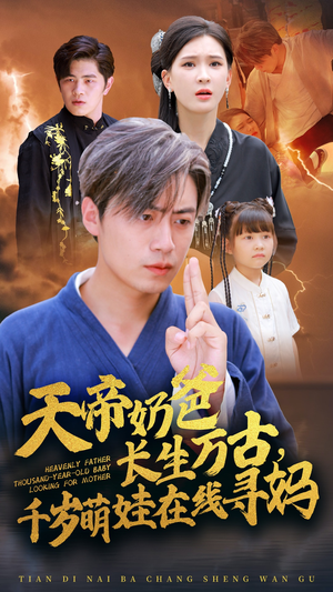 天帝奶爸长生万古，千岁萌娃在线寻妈（52集）热门短剧追到爽