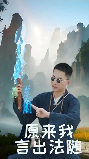 原来我言出法随（53集）热播古装短剧